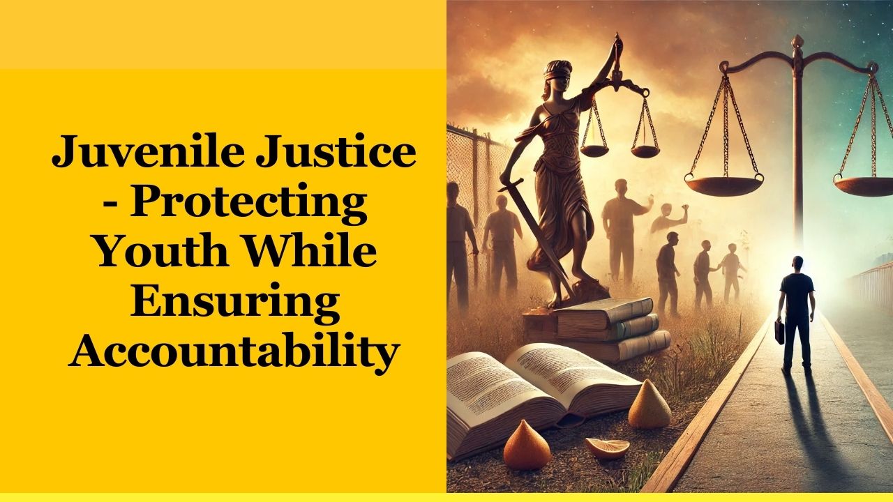 Juvenile Justice – Protecting Youth While Ensuring Accountability